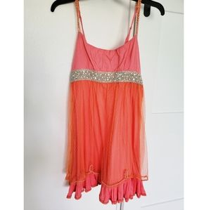 FREE PEOPLE Mini Dress Size 12 - NWT